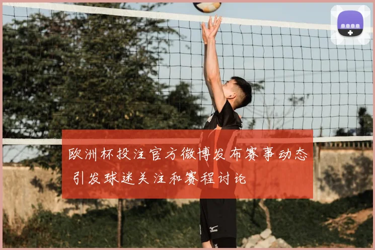 欧洲杯投注官方微博发布赛事动态 引发球迷关注和赛程讨论